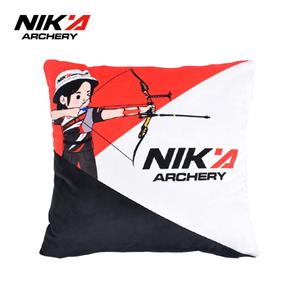 Nika Archery Girls Throw Pillow Removable Cushion Cover