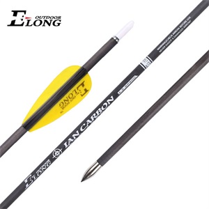 Elong Outdoor IAN ID 4.2mm Pure Carbon Arrow Archery Target Shooting Arrows