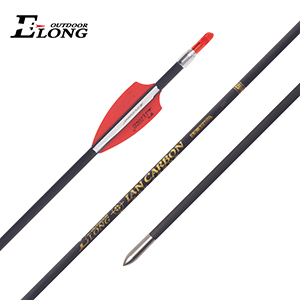 Elong Outdoor IAN 3.2mm 30T Carbon Arrow Archery Competition Target Arrows 
