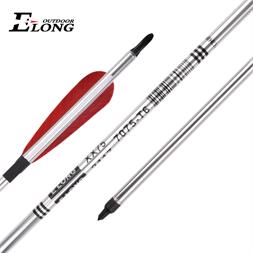 Elong Outdoor 2117 7075-T6 Aluminum Arrow With Trukey Feather