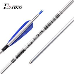 Elong 1820 7075-T6 aluminum arrow