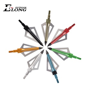 Jadeite broadhead 3 fixed blades hunting arrowheads 