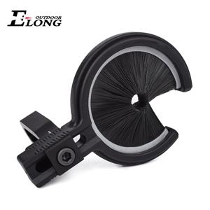 Elongoutdoor capture style arrow rest full containment brush for recurve compound bow
