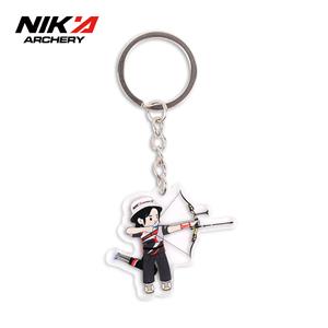 尼卡NIKA女孩射箭亚克力钥匙扣