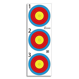 Elong Outdoor 3x20cm Paper Target Face