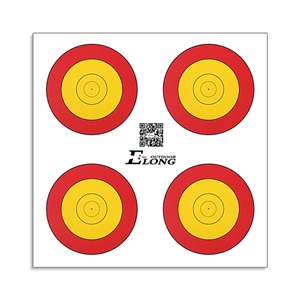 羿龙弓箭 26cmx26cm 四环芯趣味靶纸