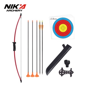 Nika Archery 10LBS 36.5inch Takedown Youth Bow and Arrows Set 