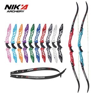 Nika Archery ET-12 Recurve Bow With C1 Carbon Limbs 66/68/70 Inches Competition Training Recurve Bow